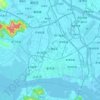 金平区地形图、海拔、地势