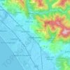 Pietrasanta地形图、海拔、地势