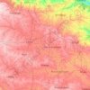 Latur地形图、海拔、地势