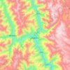 拖顶傈僳族乡地形图、海拔、地势