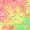赤城县地形图、海拔、地势