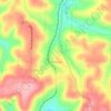 Winslow地形图、海拔、地势