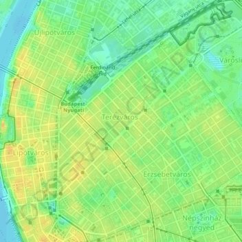 6th district地形图、海拔、地势