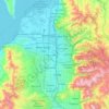 Salt Lake County地形图、海拔、地势