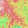 Bell地形图、海拔、地势