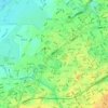 民富里地形图、海拔、地势
