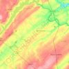 Bedminster Township地形图、海拔、地势