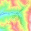 Taos Ski Valley地形图、海拔、地势
