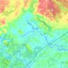 York River地形图、海拔、地势
