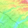 Mililani Mauka地形图、海拔、地势