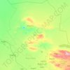 纳沃伊州地形图、海拔、地势