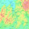 双牌县地形图、海拔、地势
