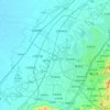 铁西区地形图、海拔、地势