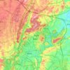 云岩区地形图、海拔、地势