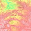 图瓦共和国地形图、海拔、地势