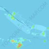 小洋山岛地形图、海拔、地势
