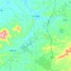 样子哨镇地形图、海拔、地势