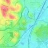 Arnold Arboretum地形图、海拔、地势