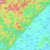 潜山市地形图、海拔、地势