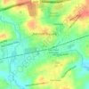 Kennett Square地形图、海拔、地势