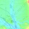 Redwood Valley地形图、海拔、地势