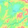 景哈哈尼族乡地形图、海拔、地势