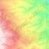 Motley County地形图、海拔、地势