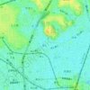 池上地形图、海拔、地势