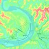 锦屏镇地形图、海拔、地势