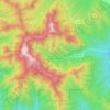 Mount Charleston地形图、海拔、地势