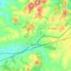 New Market地形图、海拔、地势