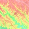 Jasper County地形图、海拔、地势