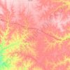 Sutton County地形图、海拔、地势