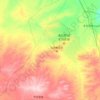 白音朝克图镇地形图、海拔、地势