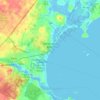 Old Orchard Beach地形图、海拔、地势