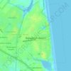 Rehoboth Beach地形图、海拔、地势
