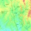 古城镇地形图、海拔、地势