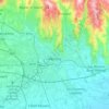 维罗纳地形图、海拔、地势