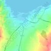 Kahului地形图、海拔、地势