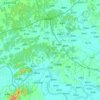 石岗镇地形图、海拔、地势
