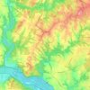 Darnestown地形图、海拔、地势