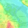 Heinersdorf地形图、海拔、地势