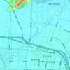 南坪街道地形图、海拔、地势