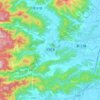 龙观乡地形图、海拔、地势