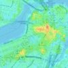 Beacon Hill地形图、海拔、地势
