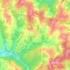 West Liberty地形图、海拔、地势