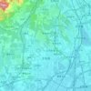 王佐镇地形图、海拔、地势