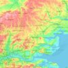 Essex地形图、海拔、地势