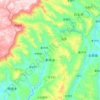 新华乡地形图、海拔、地势