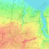 City of Rochester地形图、海拔、地势